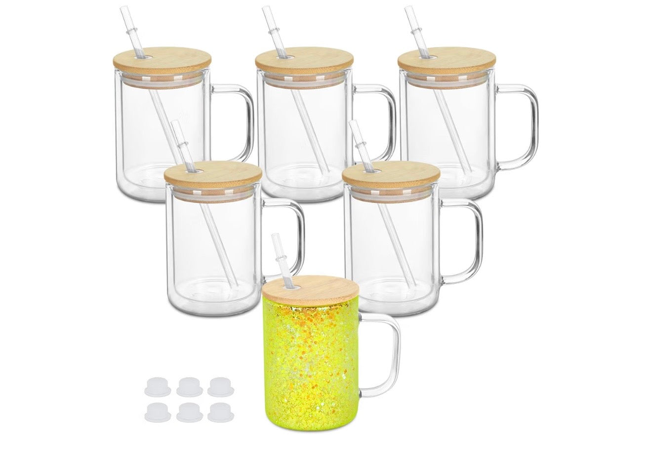 15 oz Glass Tumbler