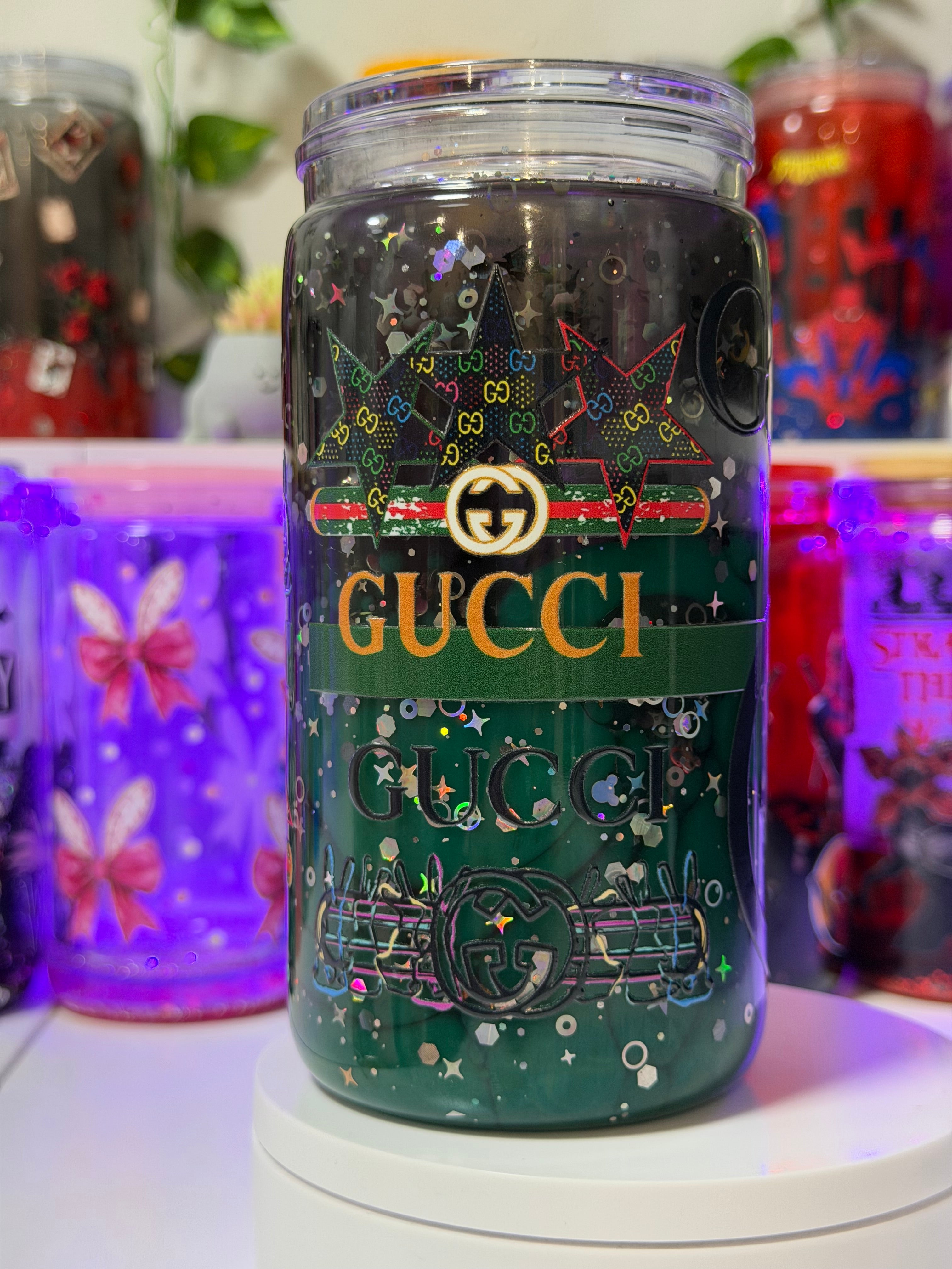 ✨ Gucci-Inspired Mickey Mouse Lava Cup