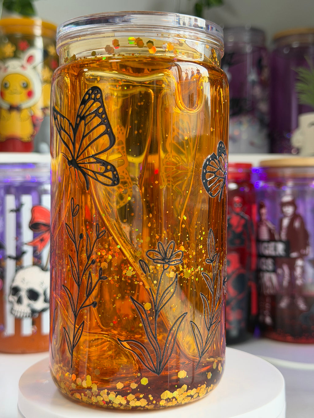 Amber Butterfly Honey Drip-16oz