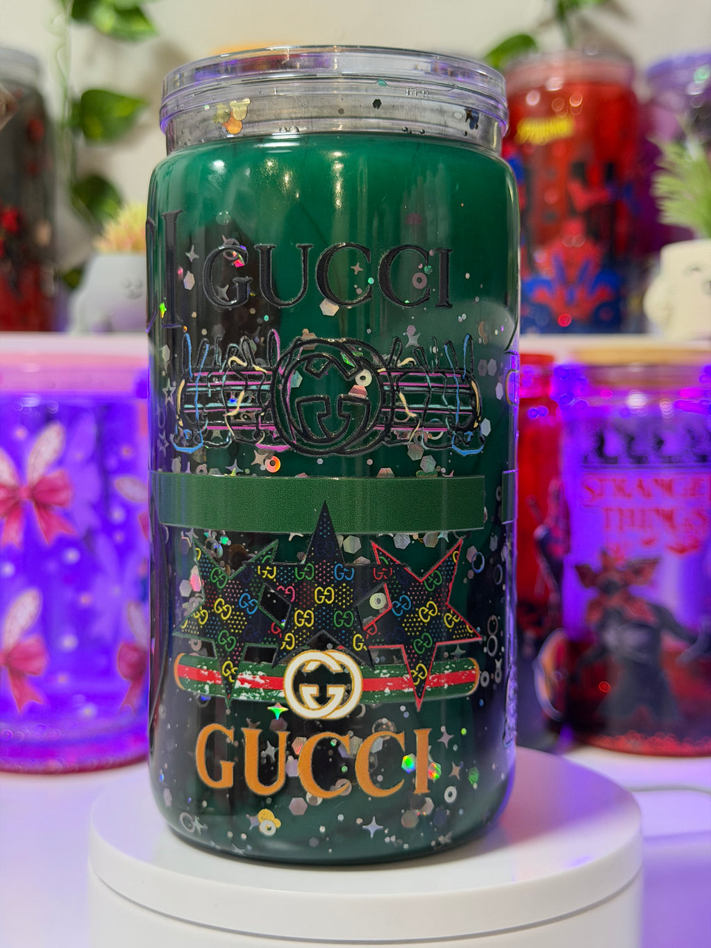 ✨ Gucci-Inspired Mickey Mouse Lava Cup