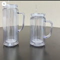20 oz Snowglobe cup with handle